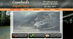 Desktop Screenshot of crawfordsimport.com